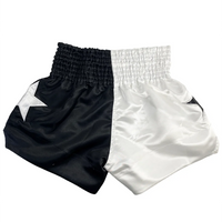 Shorts de Muay Thai Premium – Fairtex Blanco y Negro